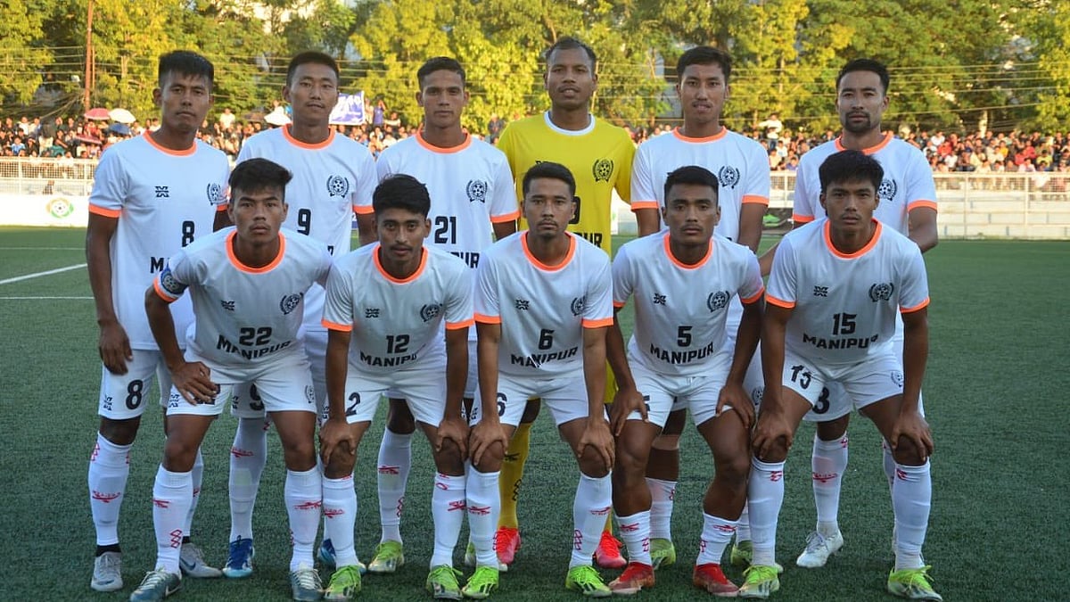X/IndianFootball : Manipur football team.
