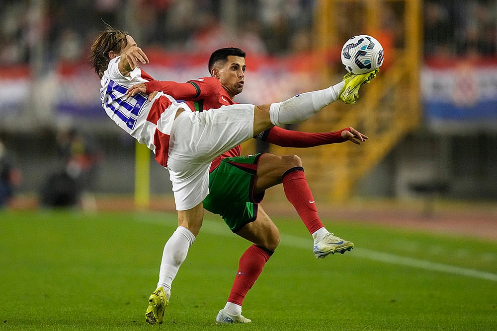UEFA Nations League Soccer Croatia Vs Portugal football gallery_Luka Modric 