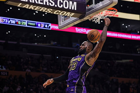 NBA: Utah Jazz vs Los Angeles Lakers