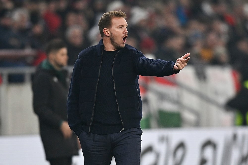 Nations League Soccer Hungary vs Germany football match_Julian Nagelsmann