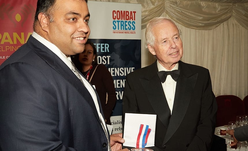 Nikhil Palli Honored With Avicenna Medal By Prince Philipp Of Liechtenstein