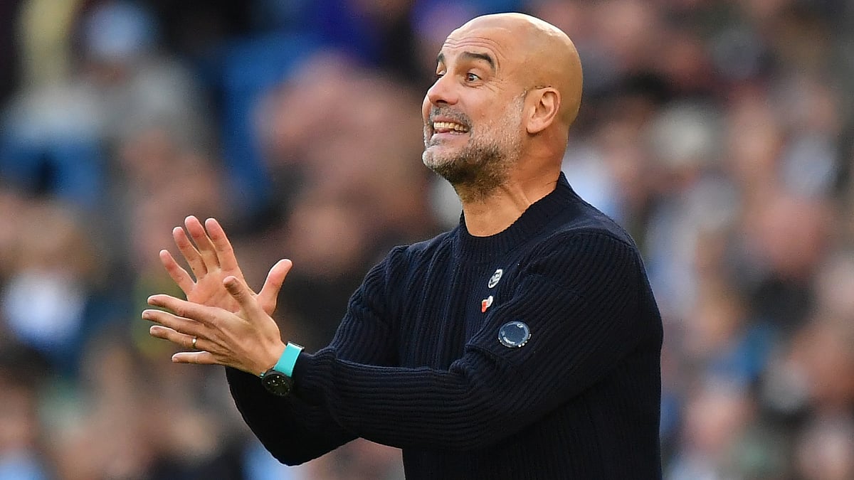 Manchester City manager Pep Guardiola
