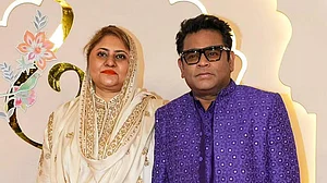 AR Rahman And Wife Saira Banu