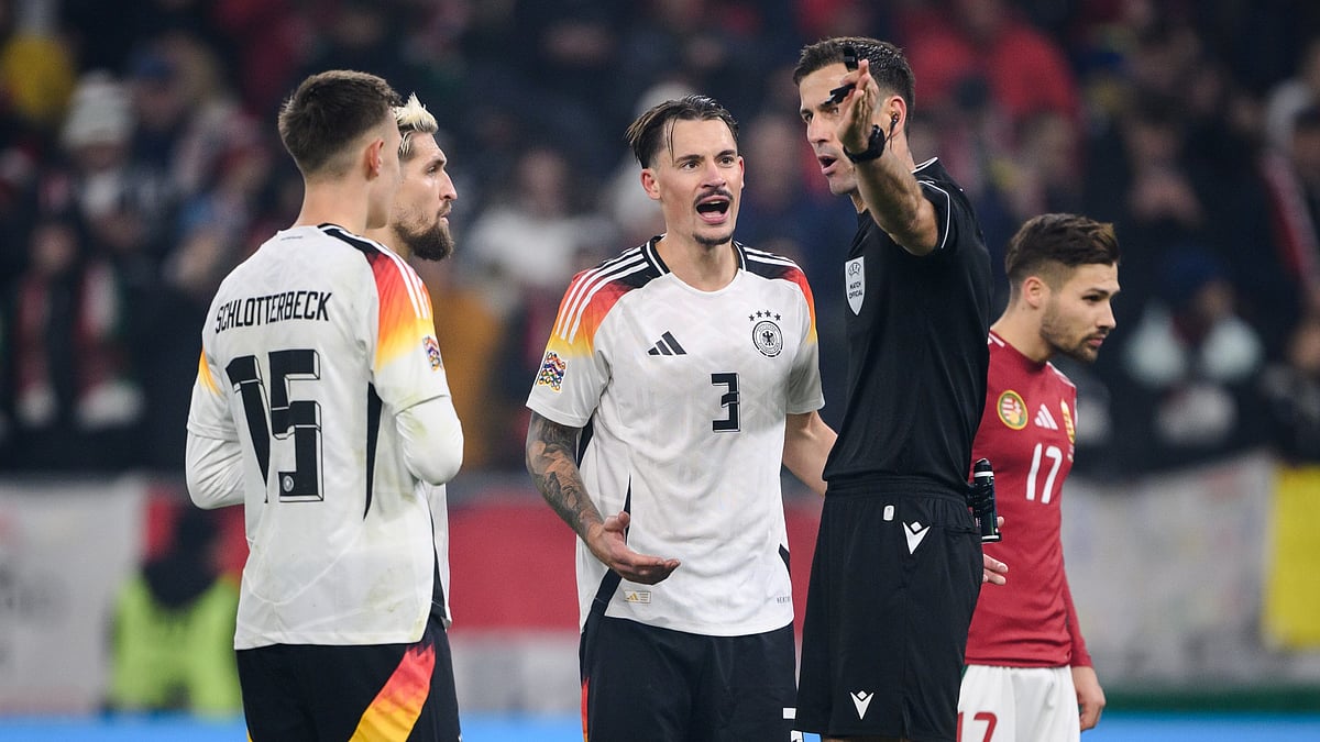 Germany were held to a 1-1 draw with Hungary