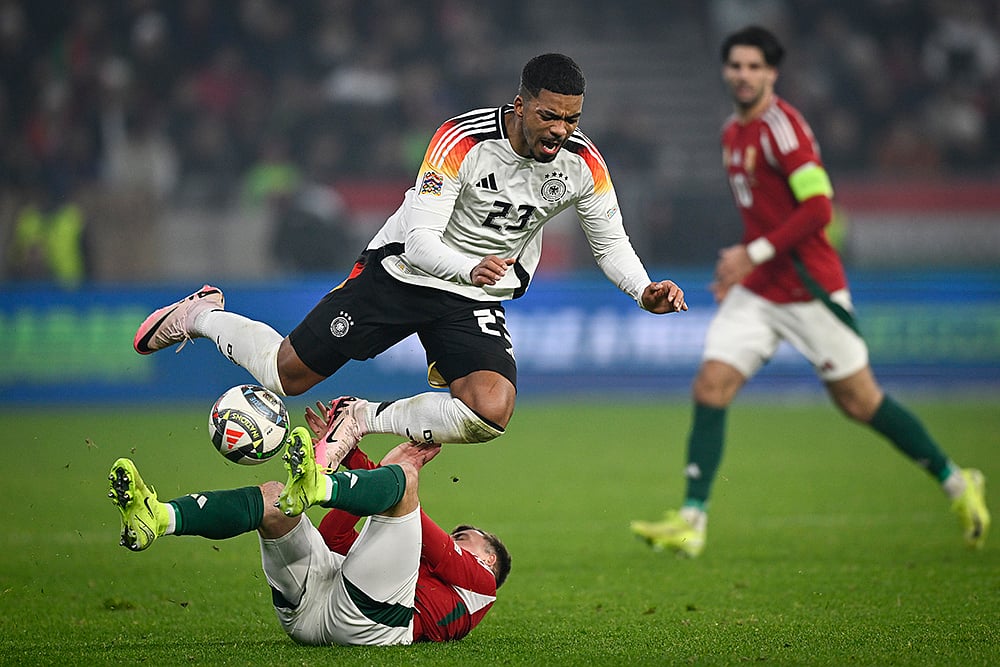 Nations League Soccer Hungary vs Germany football match_Benjamin Henrichs
