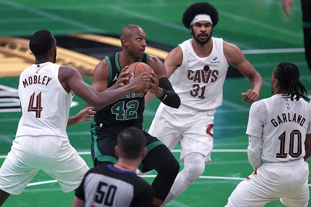 NBA Boston Celtics vs Clevland Cavaliers Basketball_Al Horford