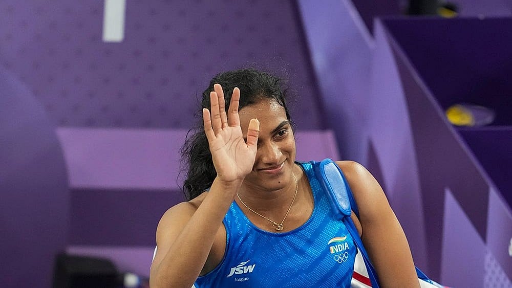 2024 Paris Summer Olympics Badminton_PV Sindhu vs Kristin Kuuba_1