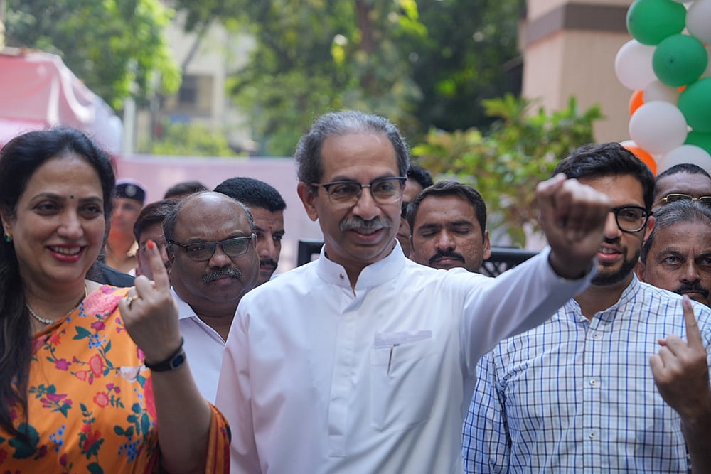 Voting for 2024 Maharashtra state assembly elections_Uddhav Thackeray