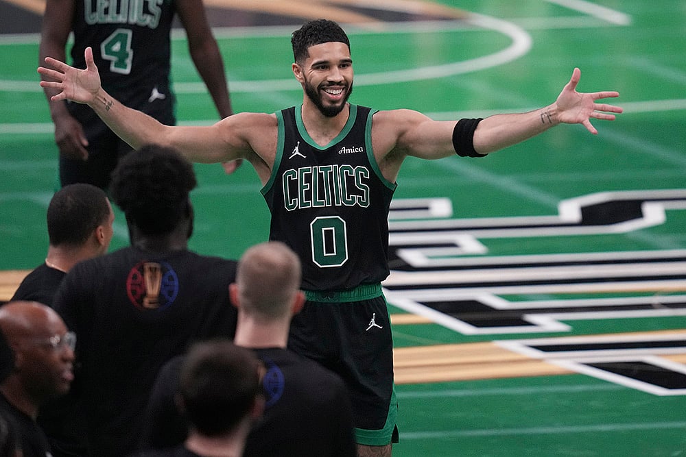 NBA Boston Celtics vs Clevland Cavaliers Basketball_Jayson Tatum