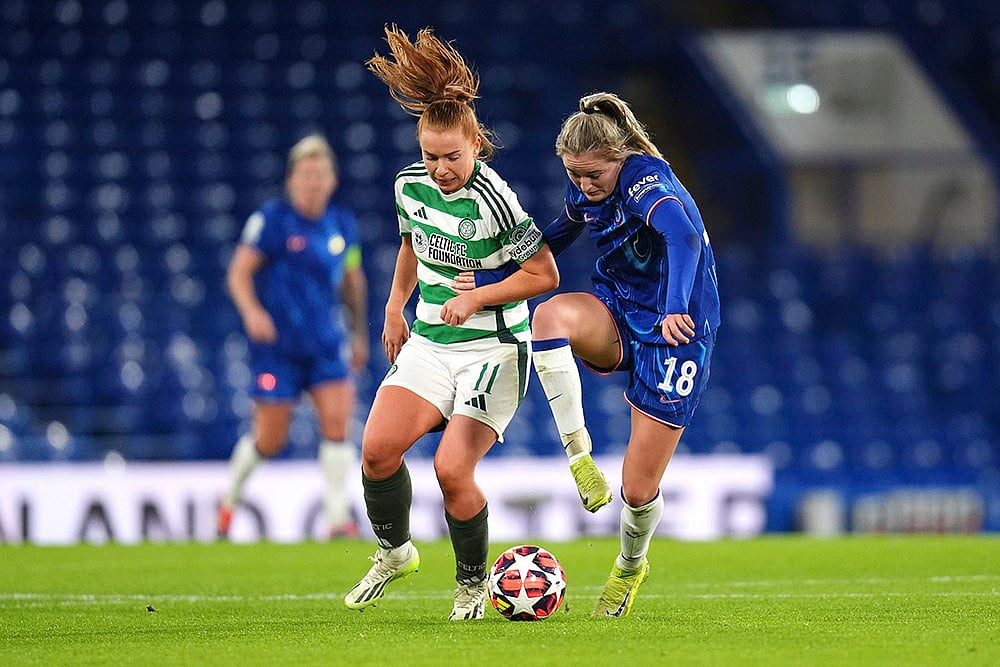 Womens Champions League soccer Chelsea Women and Celtic Women football gallery_Colette Cavanagh