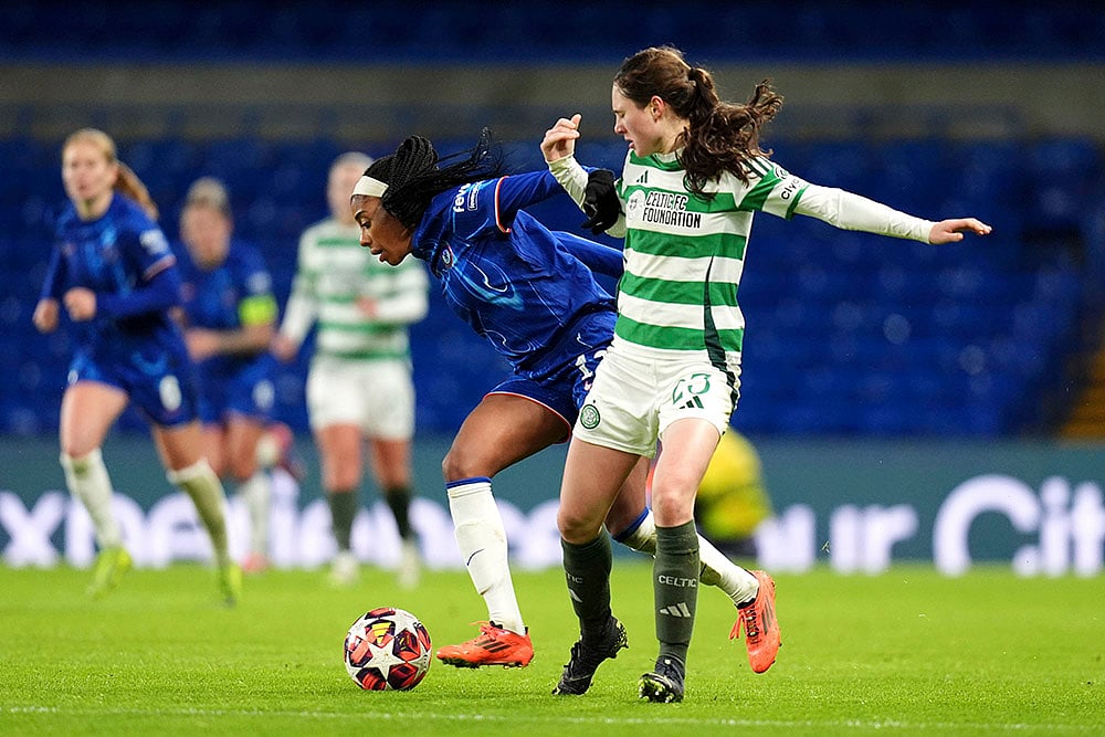 Womens Champions League soccer Chelsea Women and Celtic Women football gallery_Ashley Lawrence