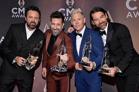 CMA Awards 2024: Brad Tursi, Matthew Ramsey, Trevor Rosen, and Geoff Sprung
