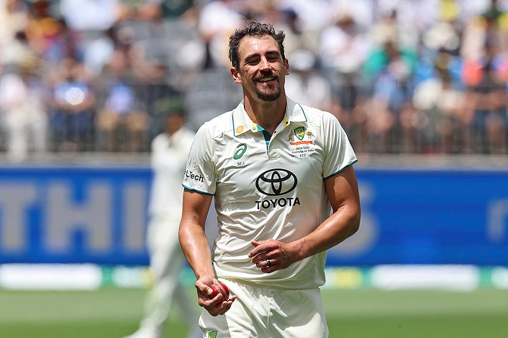 Border-Gavaskar Trophy Cricket India Vs Australia 1st Test Day 1 photo gallery_Mitchell Starc