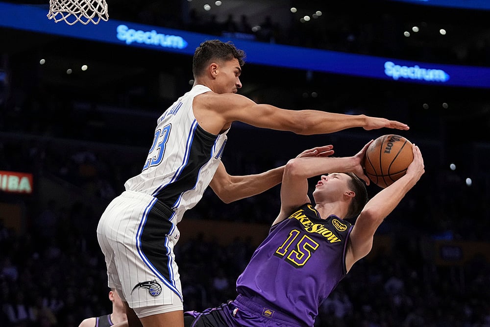 NBA Basketball Orlando Magic vs Los Angeles Lakers match gallery_Austin Reaves