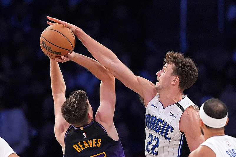 NBA Basketball Orlando Magic vs Los Angeles Lakers match gallery_Austin Reaves