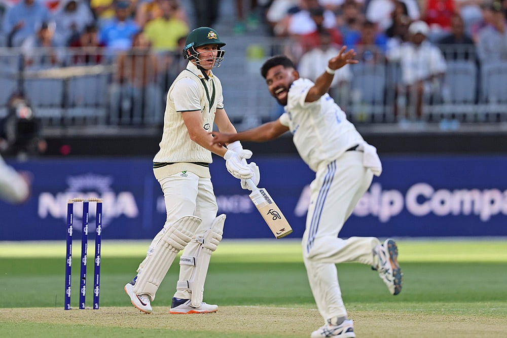 Border-Gavaskar Trophy Cricket India Vs Australia 1st Test Day 1 photo gallery_Mohammed Siraj