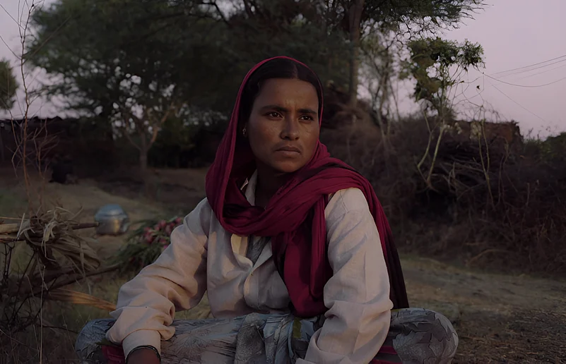 Film Still From Marching In The Dark