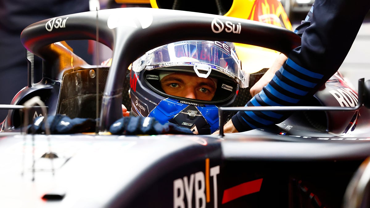 Max Verstappen said his Red Bull felt like he was 'driving on ice' - null