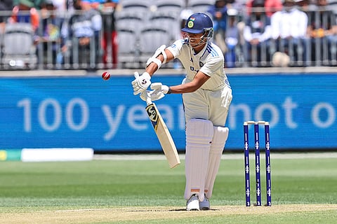 IND Vs AUS 1st Test, Day 2: India's Yashasvi Jaiswal bats 