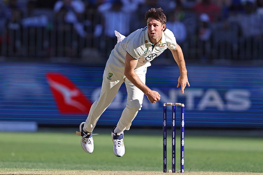 Border-Gavaskar Trophy Cricket India Vs Australia 1st Test Day 2 photo gallery_Mitchell Marsh 