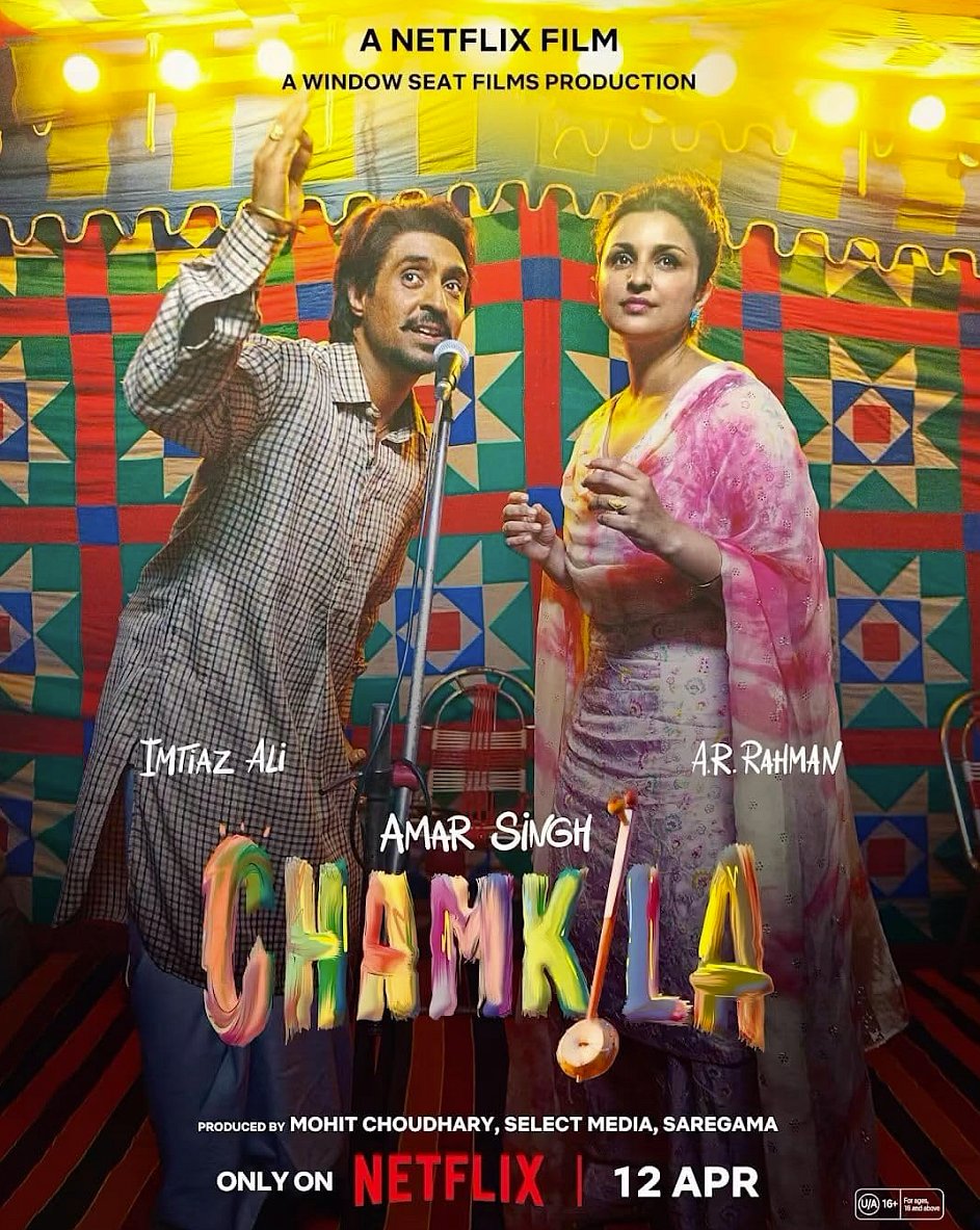 Poster of Amar Singh Chamkila