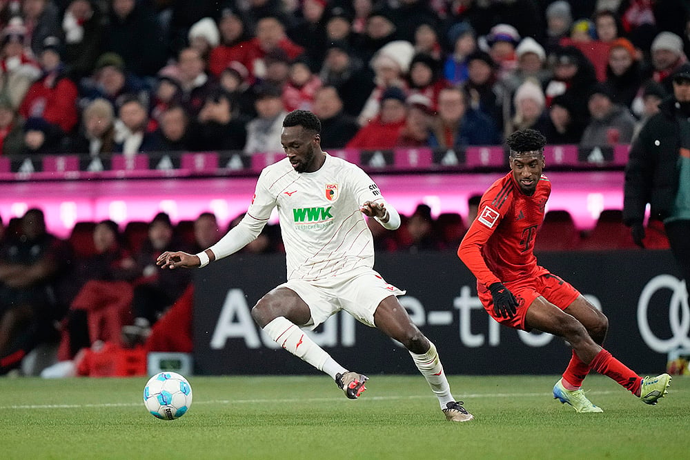 Germany Soccer Bundesliga Bayern Munich vs Augsburg Football gallery_Chrislain Matsima
