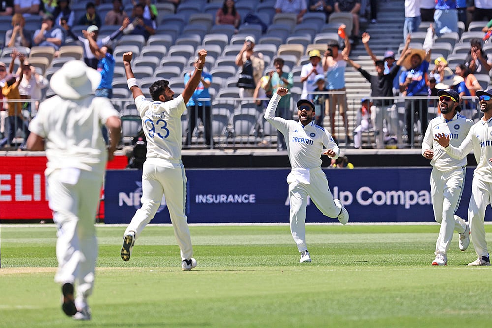 Border-Gavaskar Trophy Cricket India Vs Australia 1st Test Day 2 photo gallery_Jasprit Bumrah