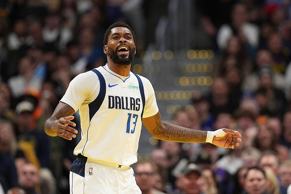 NBA Cup game Dallas Mavericks vs Denver Nuggets basketball photo gallery_Naji Marshall