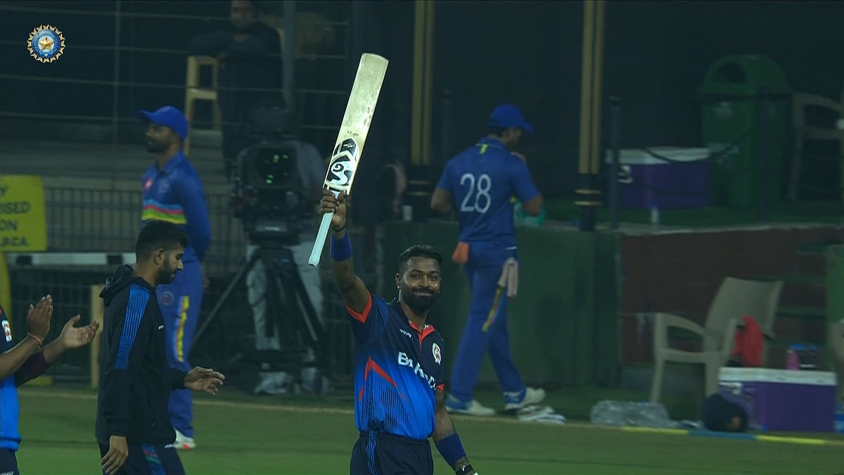Hardik Pandya Syed Mushtaq Ali Trophy
