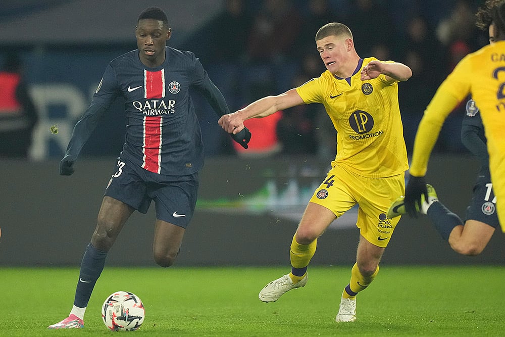 France Soccer League One Paris Saint-Germain vs Toulouse Football gallery_Randal Kolo Muani
