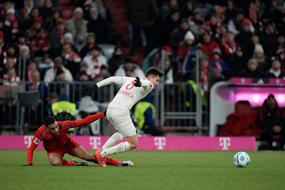 Germany Soccer Bundesliga Bayern Munich vs Augsburg Football gallery_Jamal Musiala