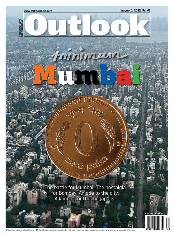 File Image : Cover of Outlook's Minimum Mumbai issue