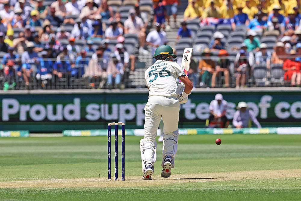Border-Gavaskar Trophy Cricket India Vs Australia 1st Test Day 2 photo gallery_Mitchell Starc
