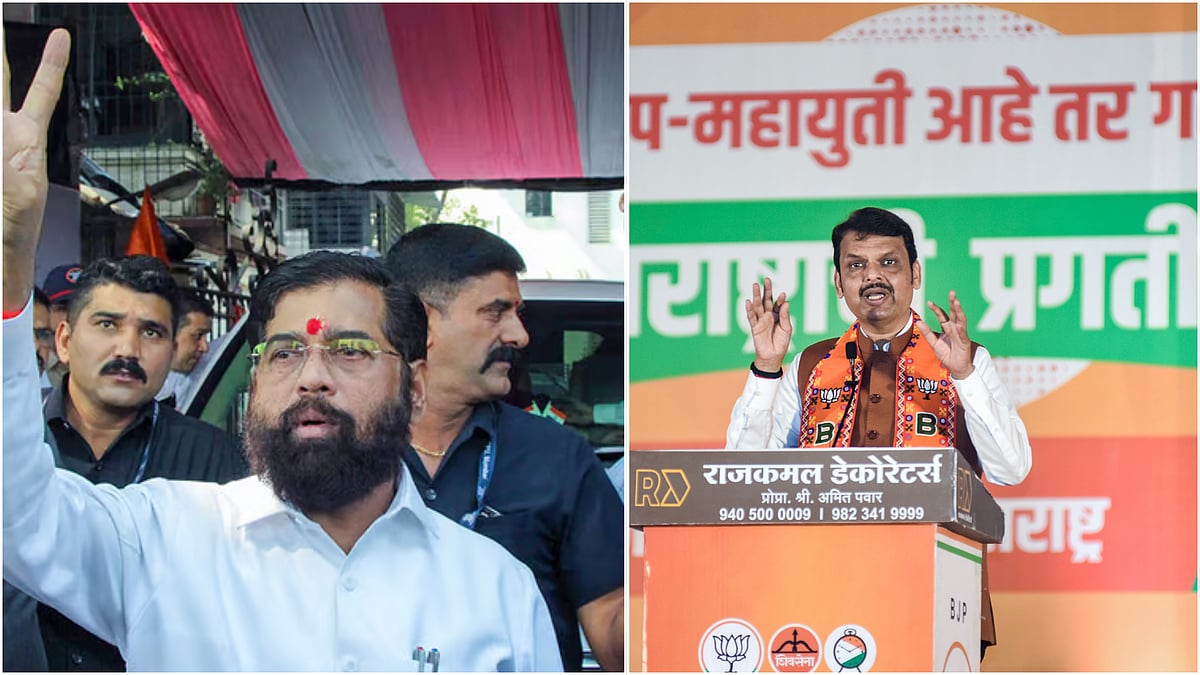 | Photo: PTI : 
The BMC election was widely viewed as a prestige battle, with the reunited Thackeray factions pitching themselves against the BJP–Shiv Sena alliance for control of India’s richest municipal corporation.