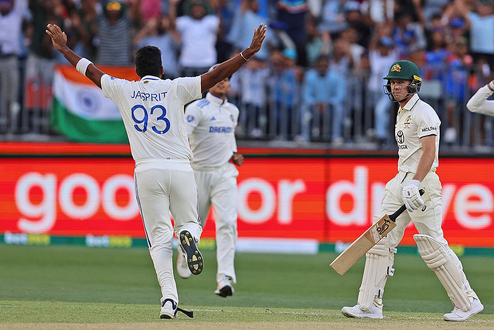 Border-Gavaskar Trophy Cricket India Vs Australia 1st Test Day 3 photo gallery_Jasprit Bumrah