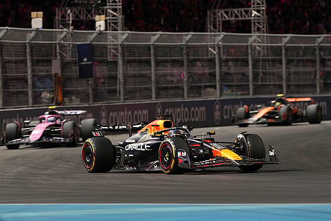 Las Vegas GP: Red Bull driver Max Verstappen, of the Netherlands 