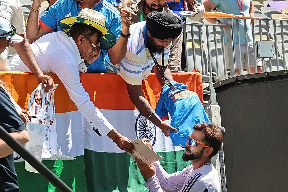 Border-Gavaskar Trophy Cricket India Vs Australia 1st Test Day 3 photo gallery_Virat Kohli