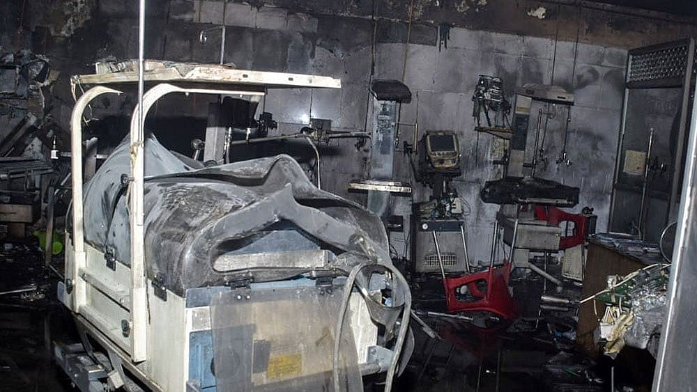 Representative Image : Fire At Jhansi Medical College
