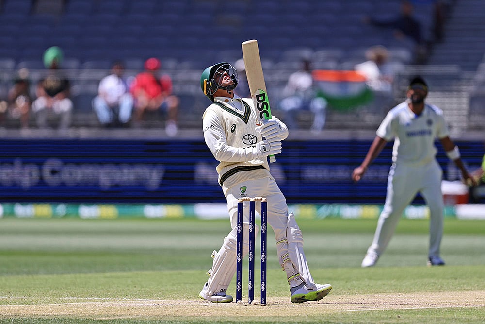 Border-Gavaskar Trophy Cricket India Vs Australia 1st Test Day 4 photo gallery_Usman Khawaja 