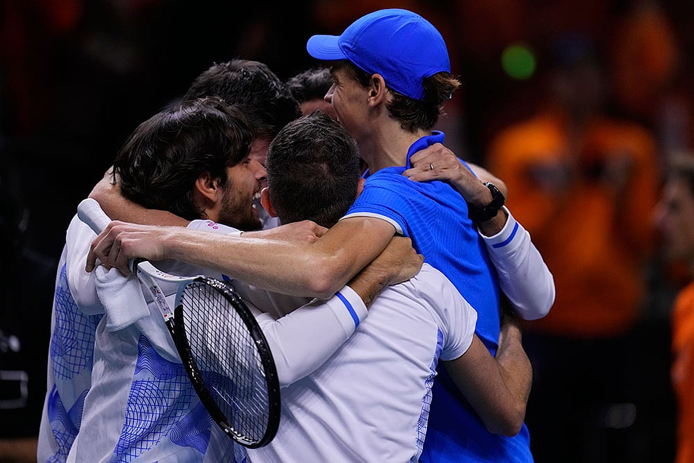 Spain Netherlands Italy Tennis Davis Cup