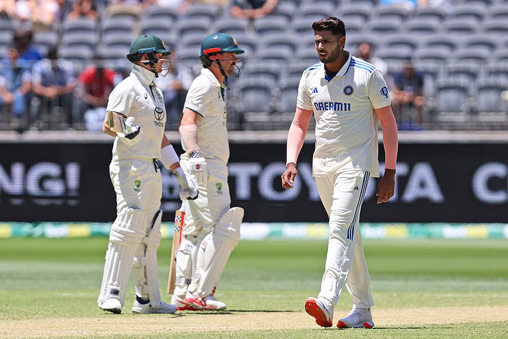 Border-Gavaskar Trophy Cricket India Vs Australia 1st Test Day 4 photo gallery_Harshit Rana