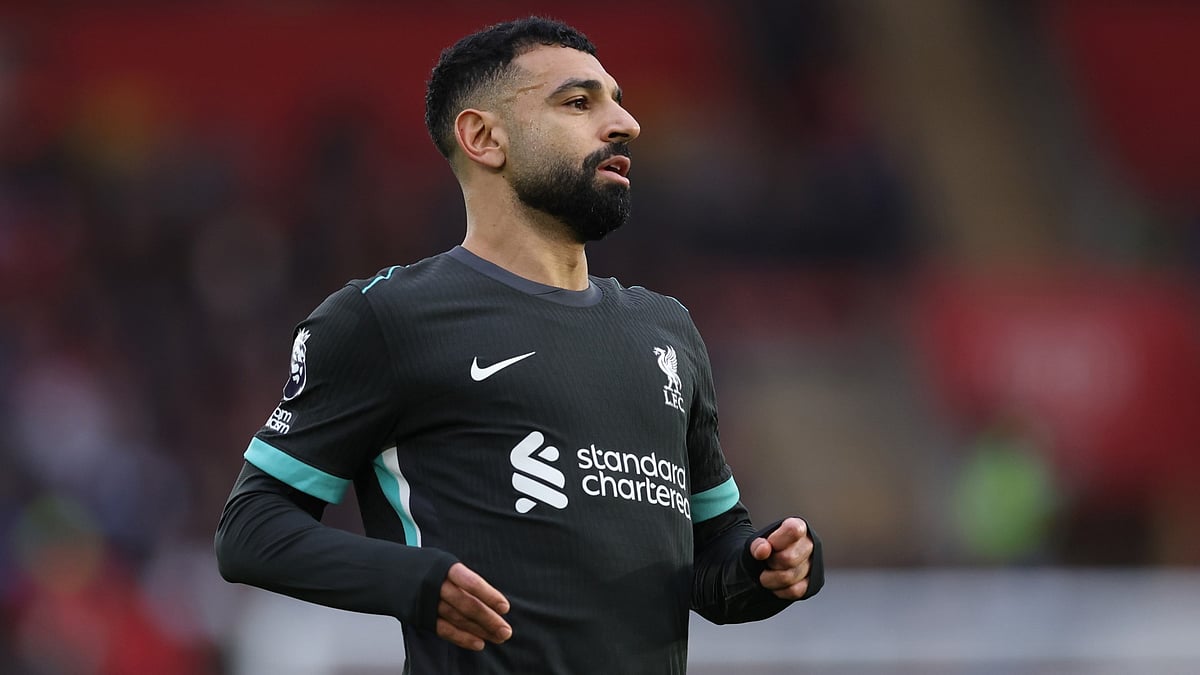 Liverpool's Mohamed Salah - null