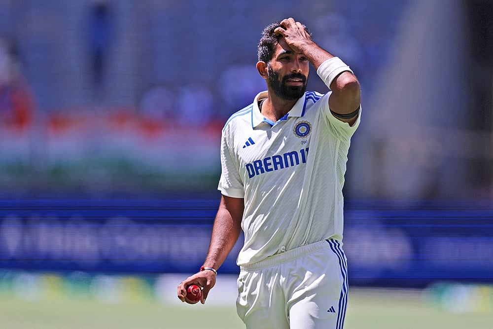 Border-Gavaskar Trophy Cricket India Vs Australia 1st Test Day 4 photo gallery_Jasprit Bumrah