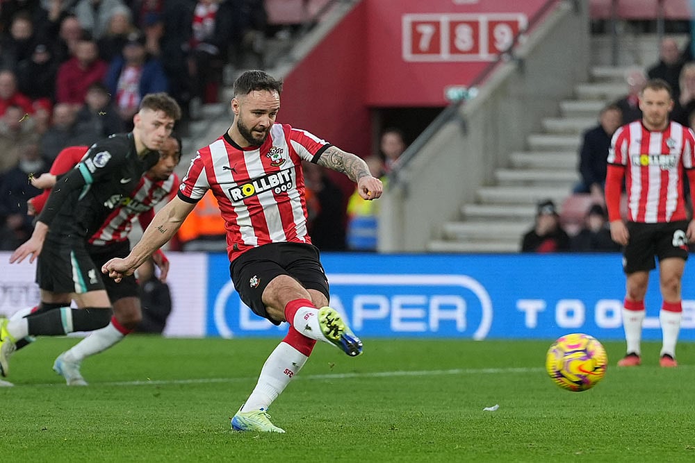 English Premier League: Liverpool vs Southampton