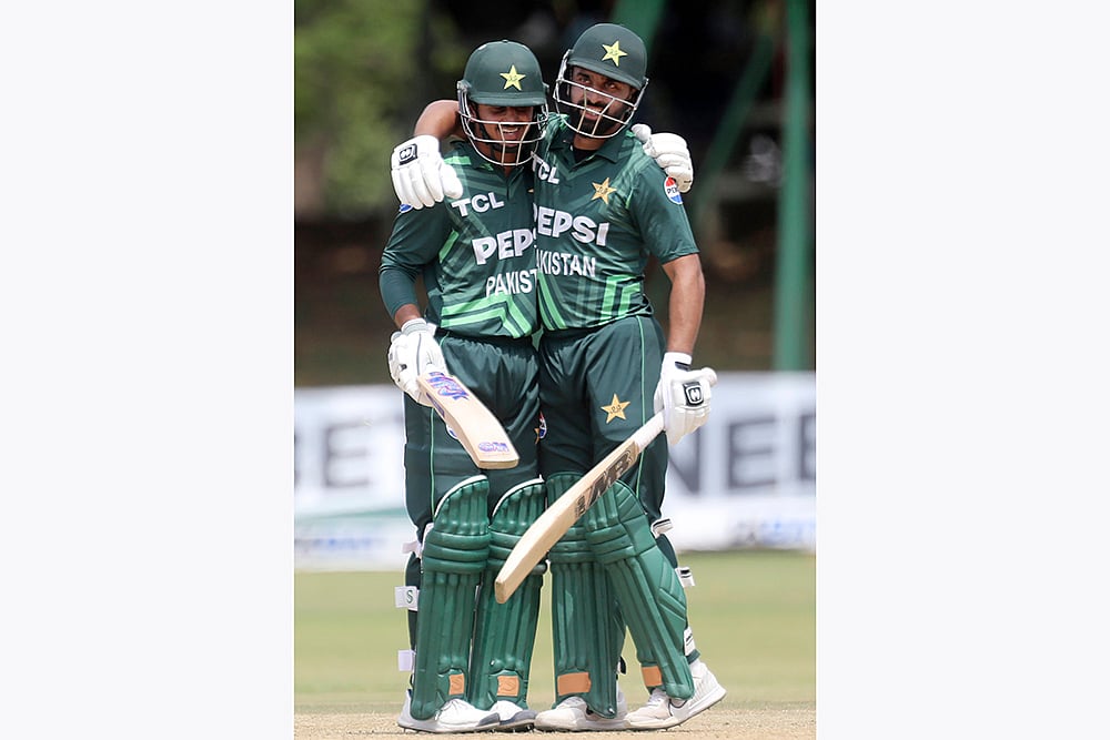 Zimbabwe vs Pakistan 2nd ODI Cricket photo gallery_Saim Ayub 