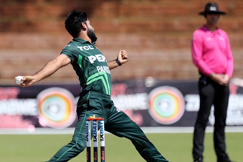 Zimbabwe vs Pakistan 2nd ODI Cricket photo gallery_Aamer Jamal