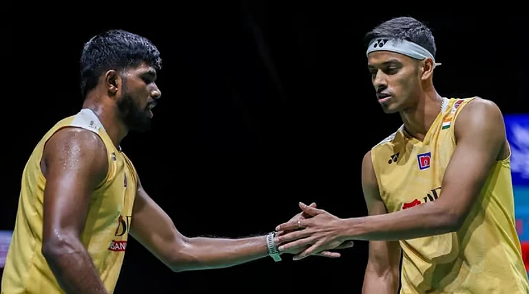 Ace Indian men's doubles pair Satwiksairaj Rankireddy and Chirag Shetty. - File
