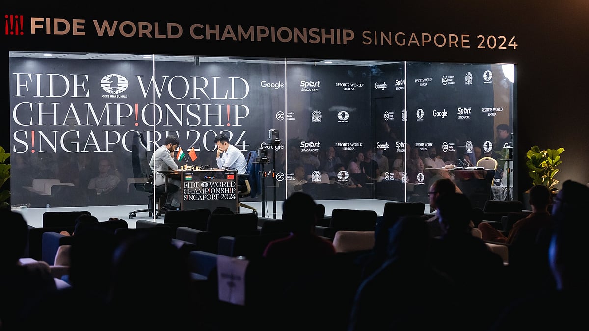 X/FIDE_chess : D Gukesh Vs Ding Liren Game 4 Updates, World Chess Championship