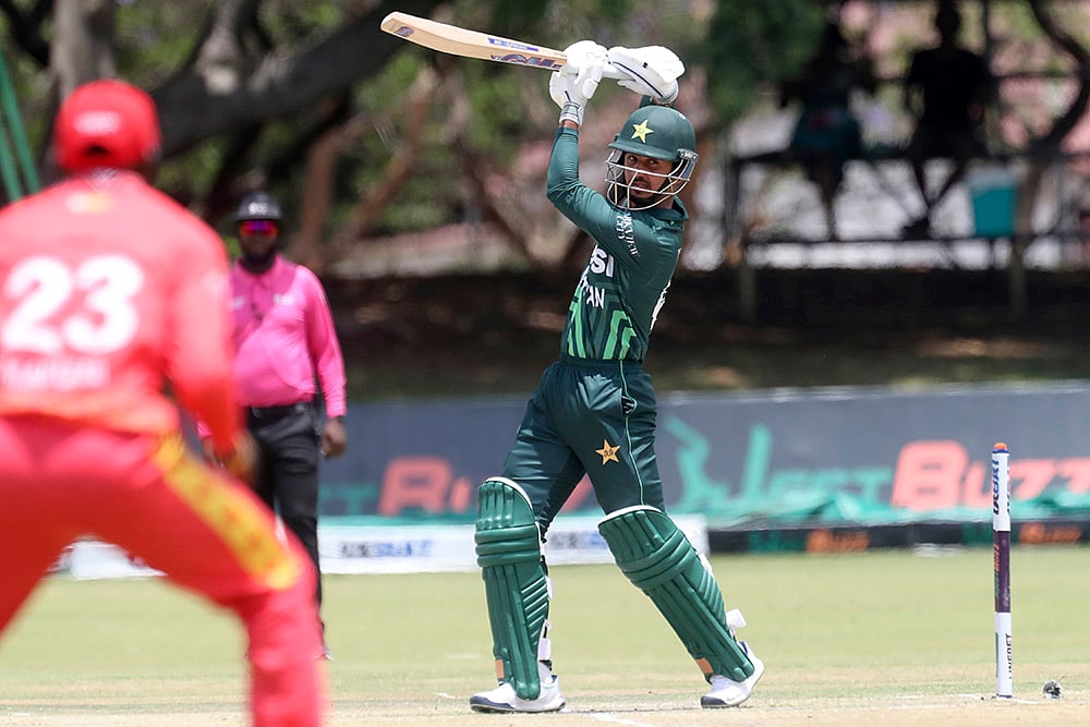 Zimbabwe vs Pakistan 2nd ODI Cricket photo gallery_Saim Ayub