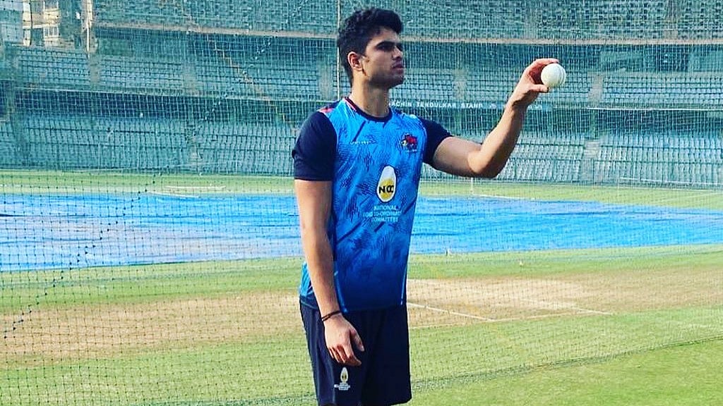 Instagram/Arjun Tendulkar : File photo of Goa cricketer Arjun Tendulkar.